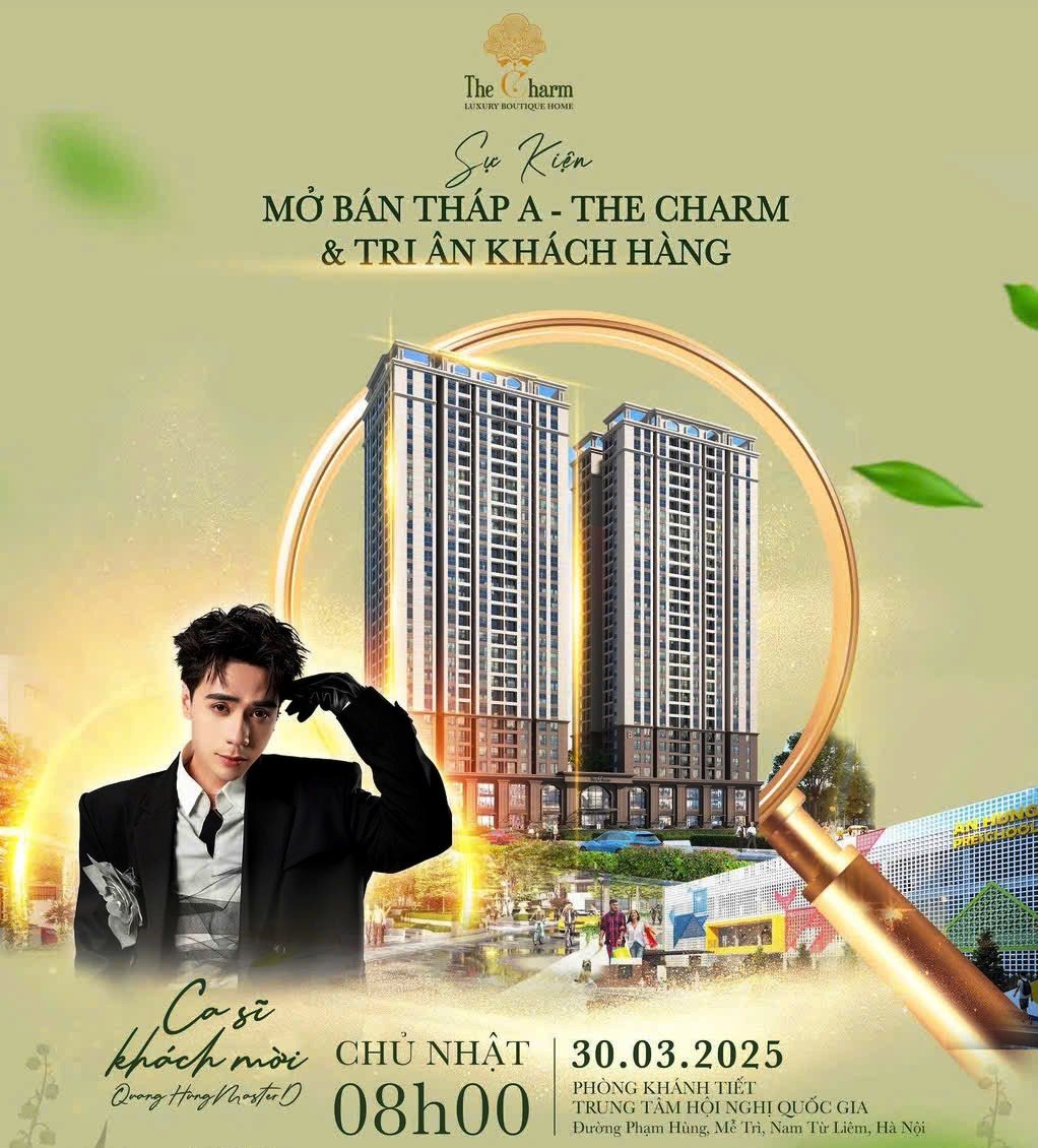 Sự kiện mở bán The Charm An Hưng