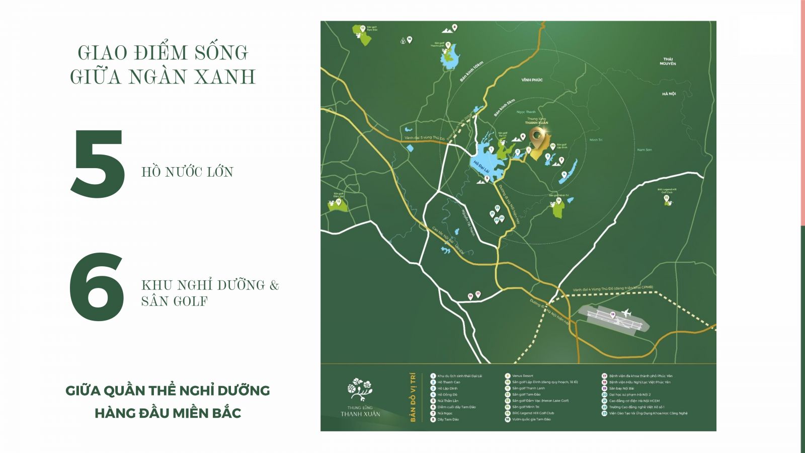 vị trí thung lũng thanh xuân